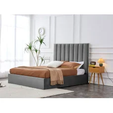 PALAZZO 160 bed, GRAY / SILVER